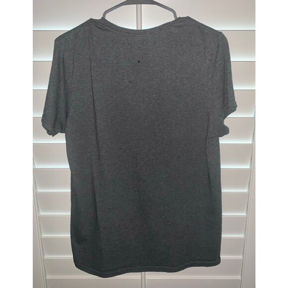 The Punisher Skull Logo Symbol White Skeleton l Gray Marvel T-Shirt - Picture 3 of 12